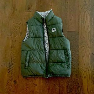 Abercrombie boys reversible vest